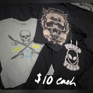 Graphic Tees and Hoodie